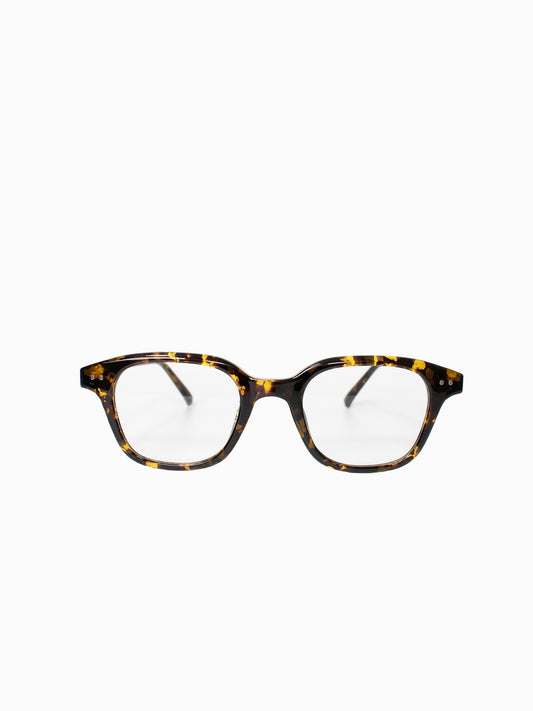 チャームメガネ|Classic Square Tortoise
