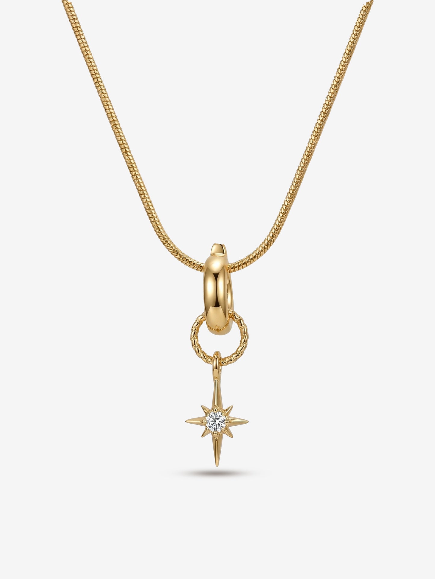Luna Star Charm