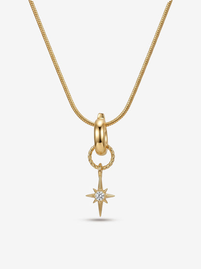 Luna Star Charm