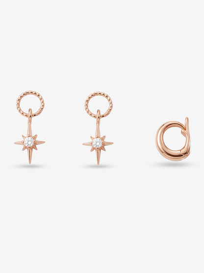 Luna Star Charm