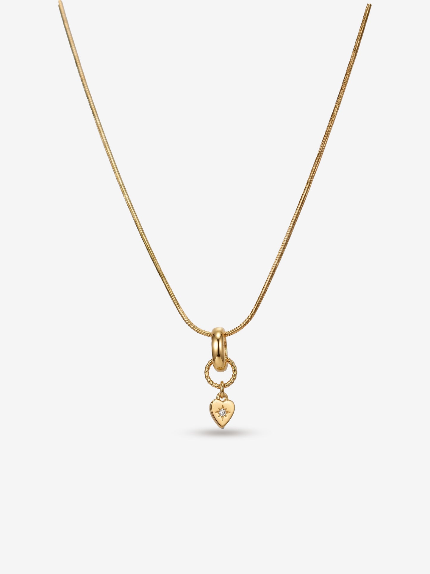 Luna Heart Charm