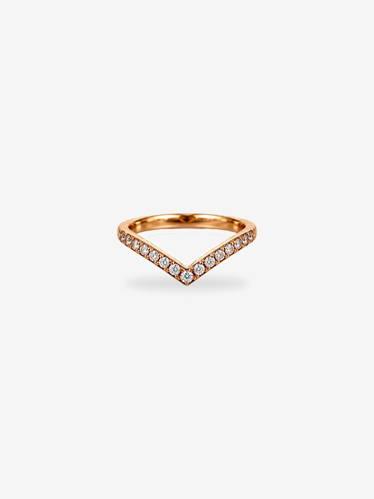 サージカルステンレス ｜Sparkle V Ring