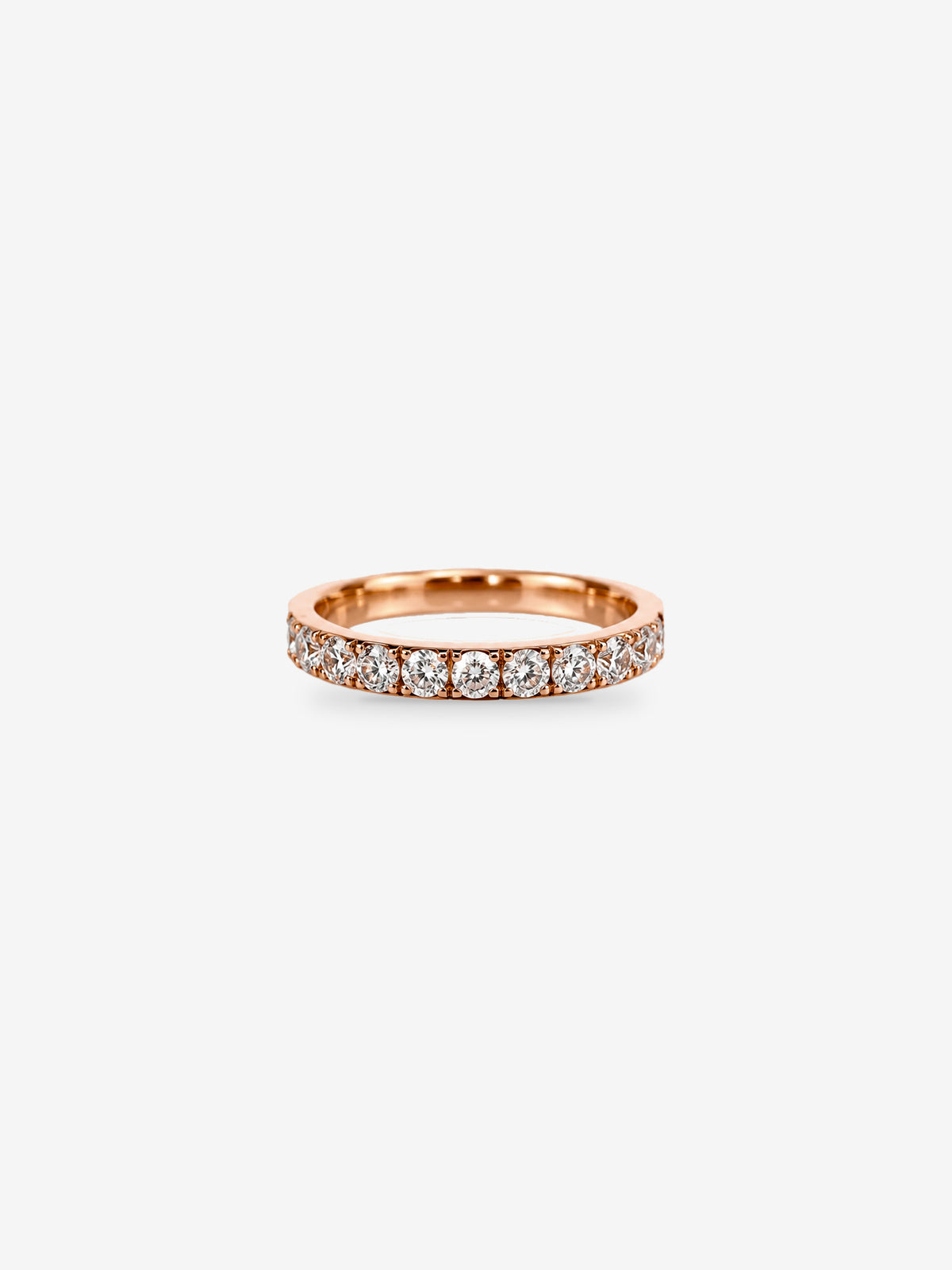 サージカルステンレス ｜Half Eternity Ring