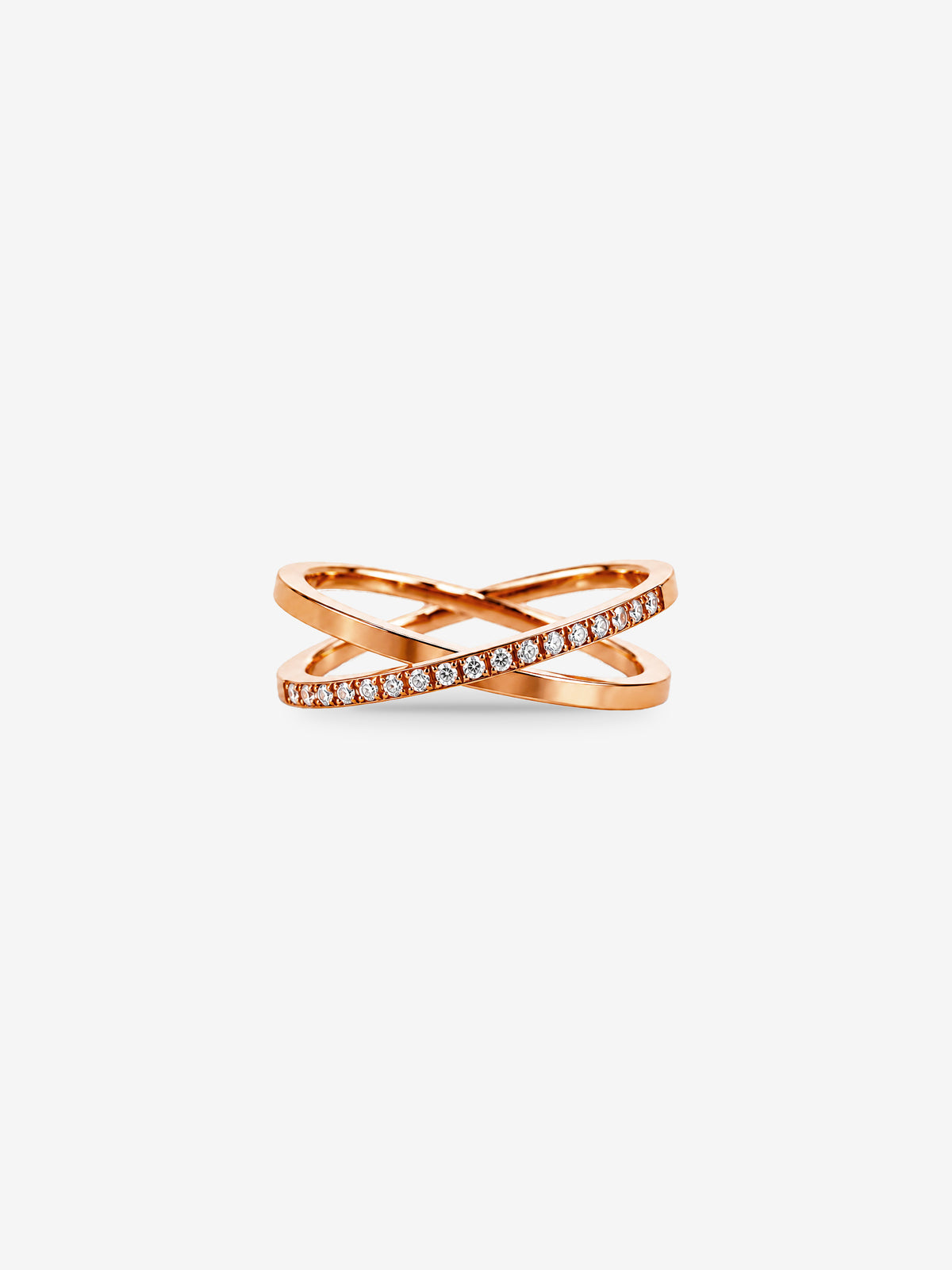 サージカルステンレス ｜Cross Layered Ring