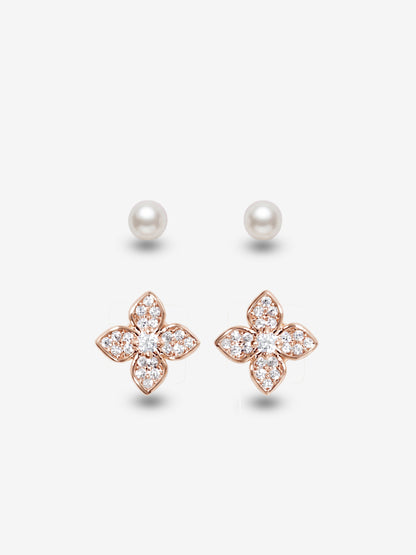 新感覚マグネットピアス｜Glitter Bloom