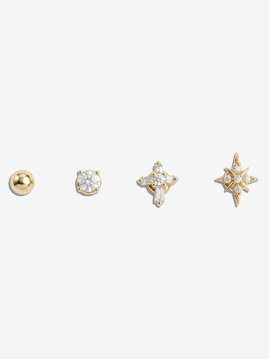 貼るだけピアス｜Mag Patch Crystal