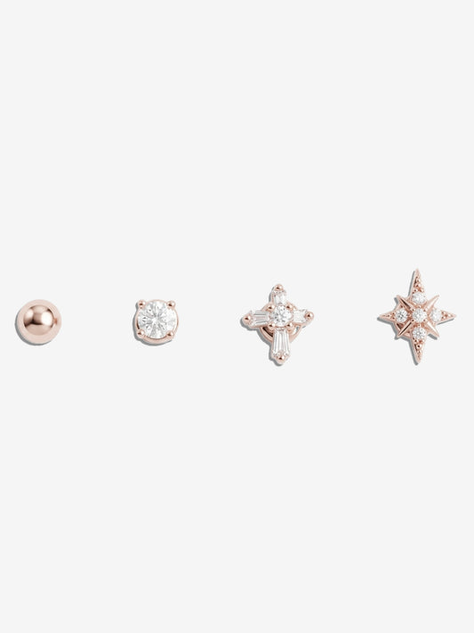 貼るだけピアス｜Mag Patch Crystal