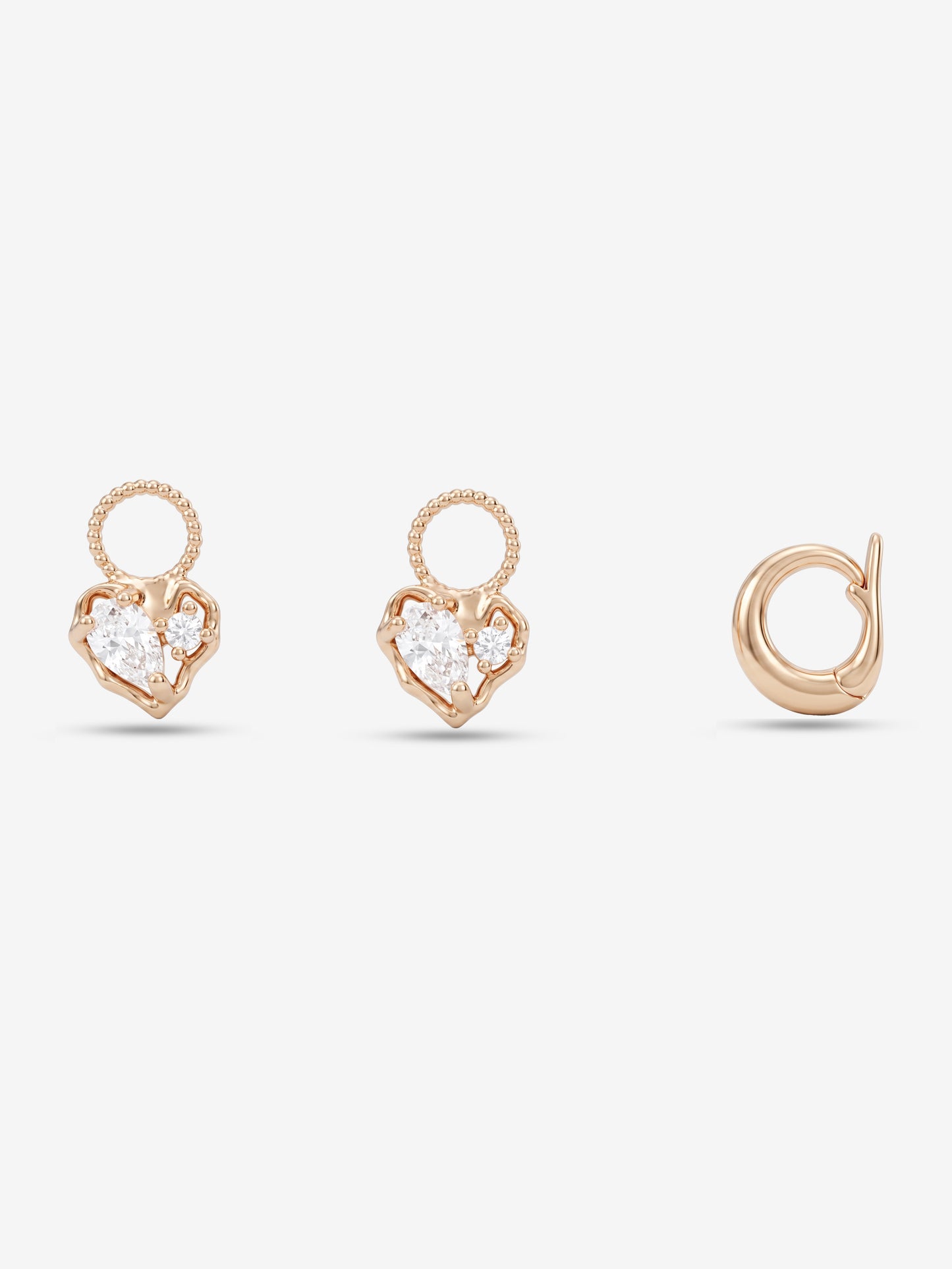 Crystal Heart Charm