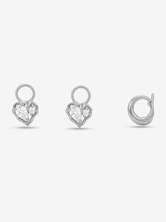 Crystal Heart Charm