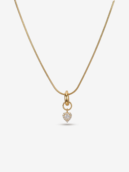 Sparkle Heart Charm