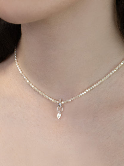 Luna Heart Charm
