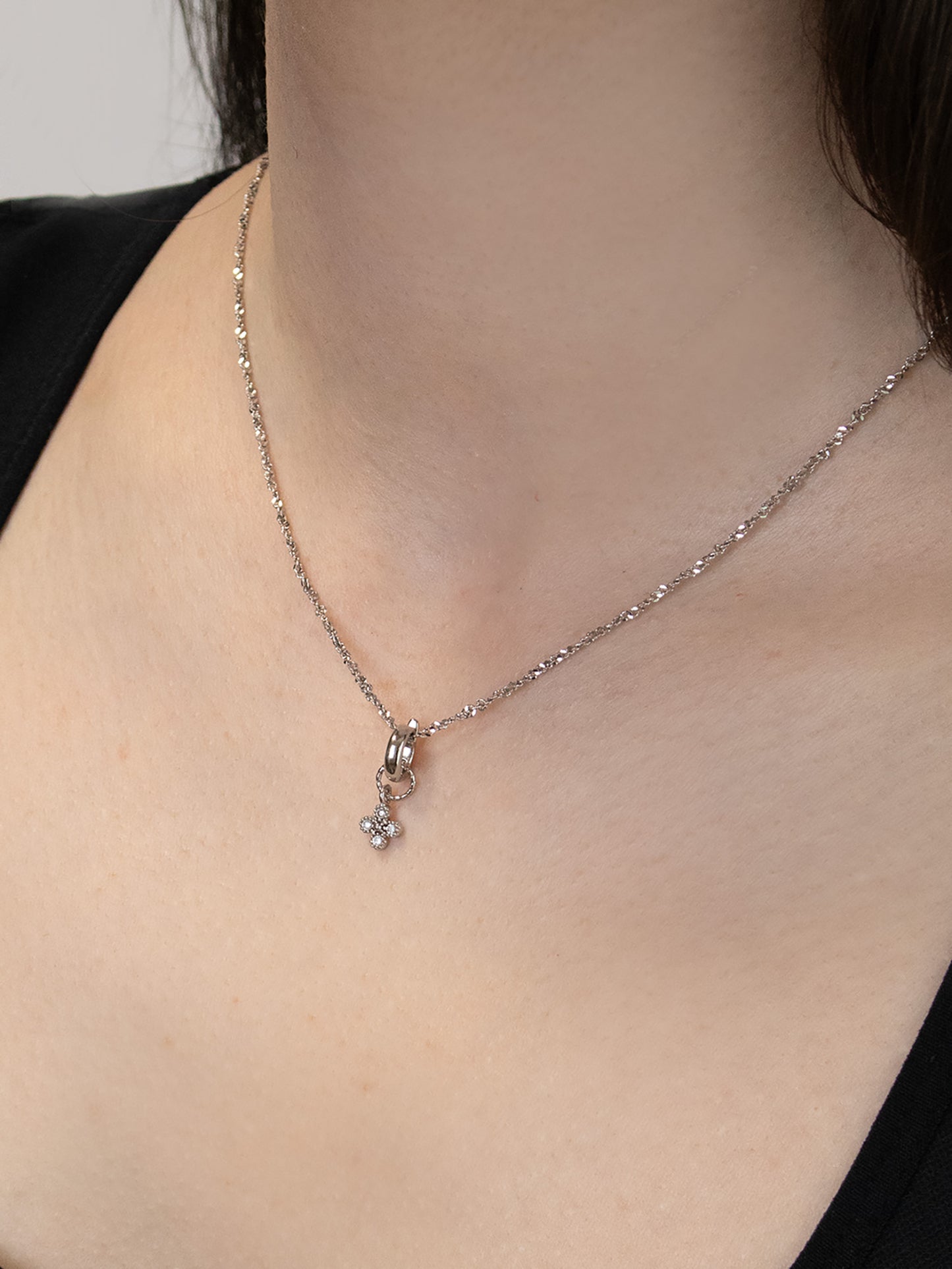 Crystal Bloom Charm