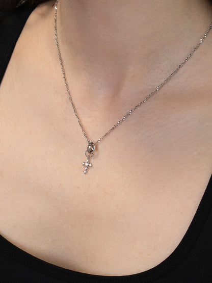 Lumi Cross Charm