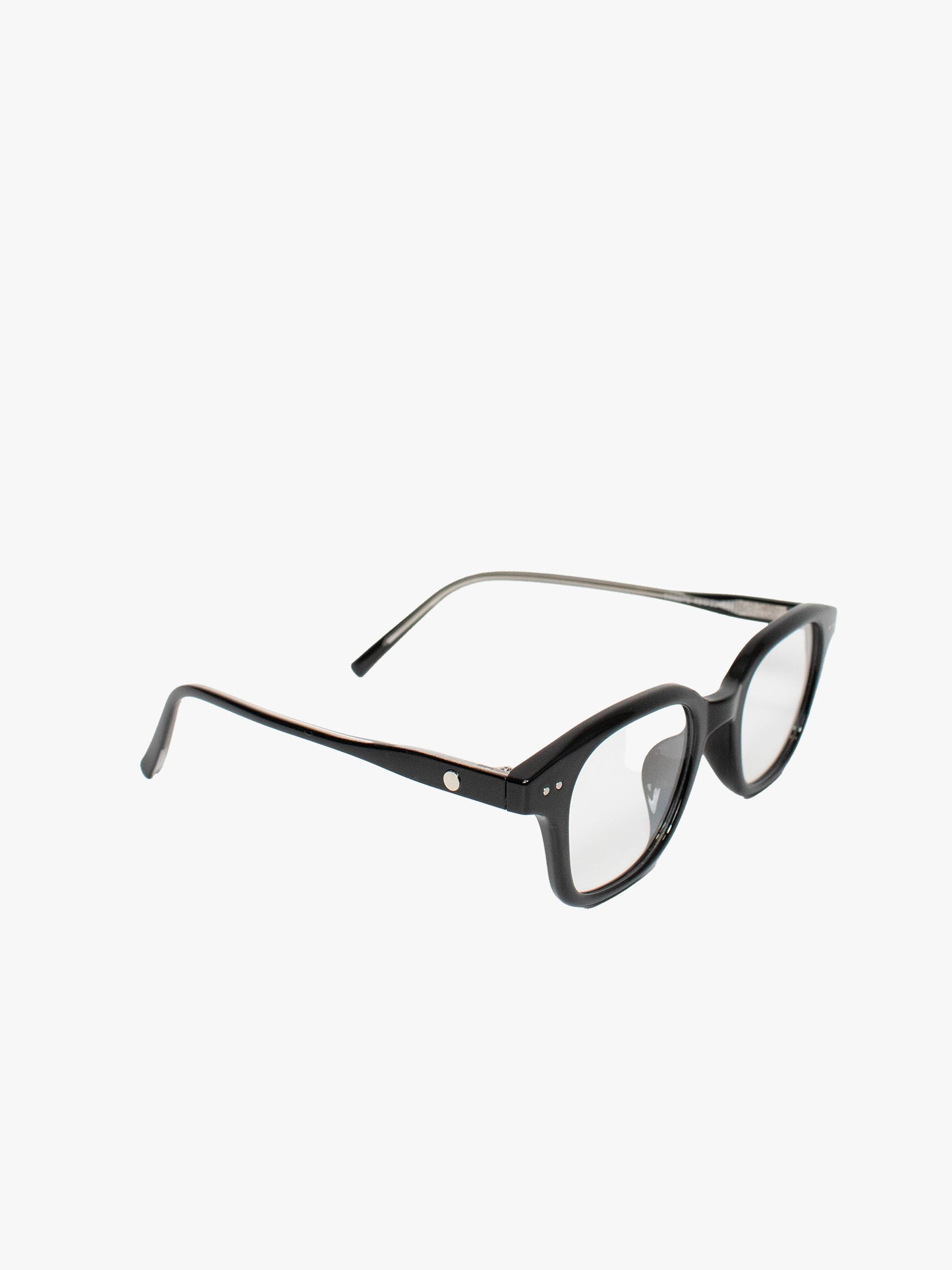チャームメガネ｜Classic Square Black