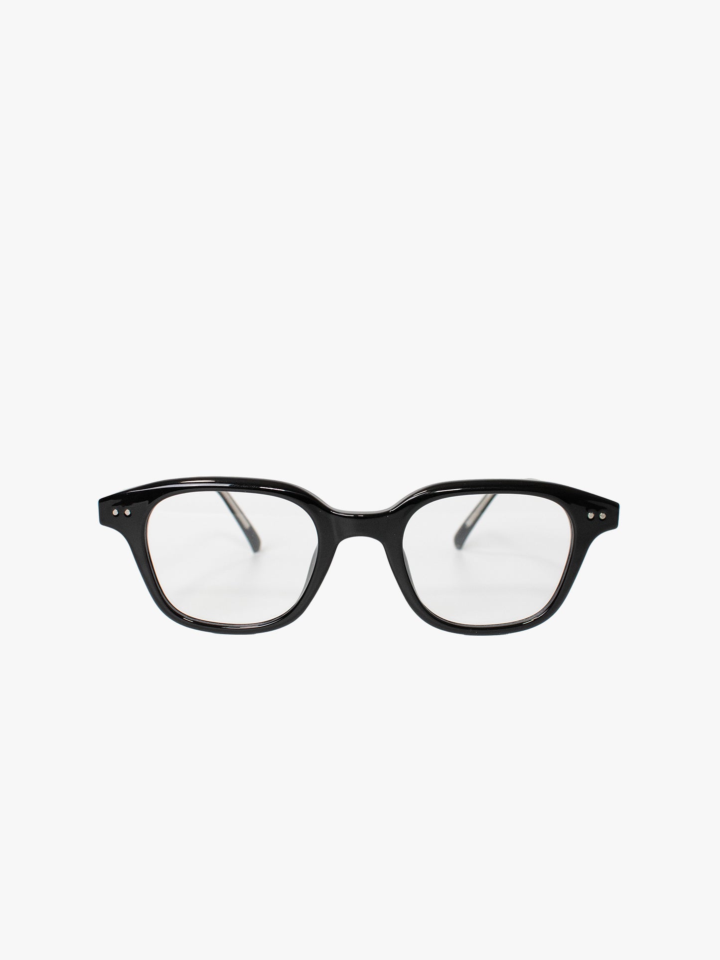 チャームメガネ｜Classic Square Black