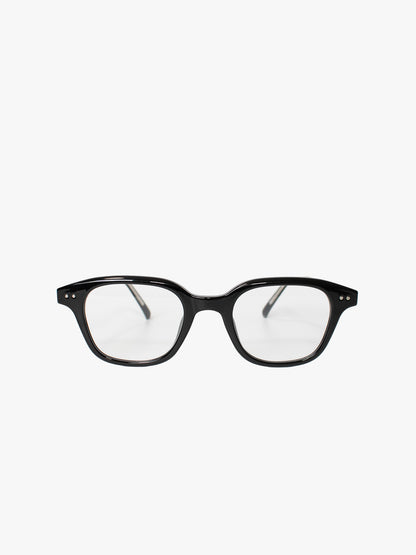 チャームメガネ｜Classic Square Black