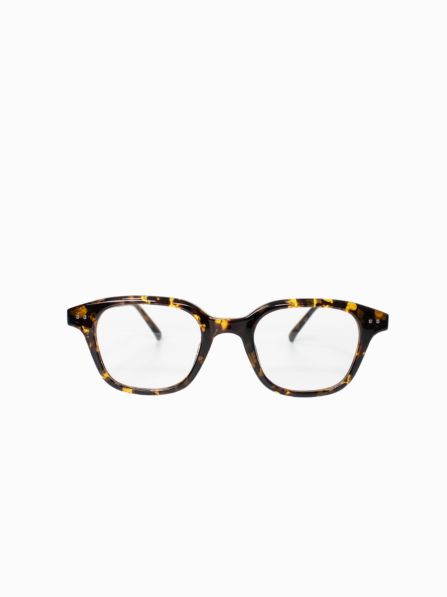 チャームメガネ｜Classic Square Tortoise
