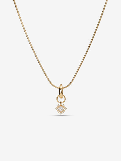 Bloom Heart Charm