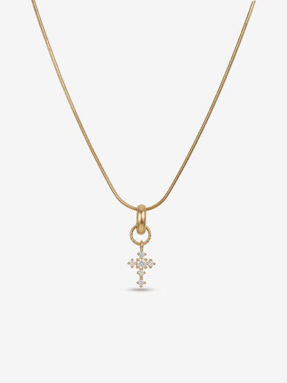 Lumi Cross Charm