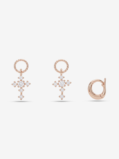 Lumi Cross Charm