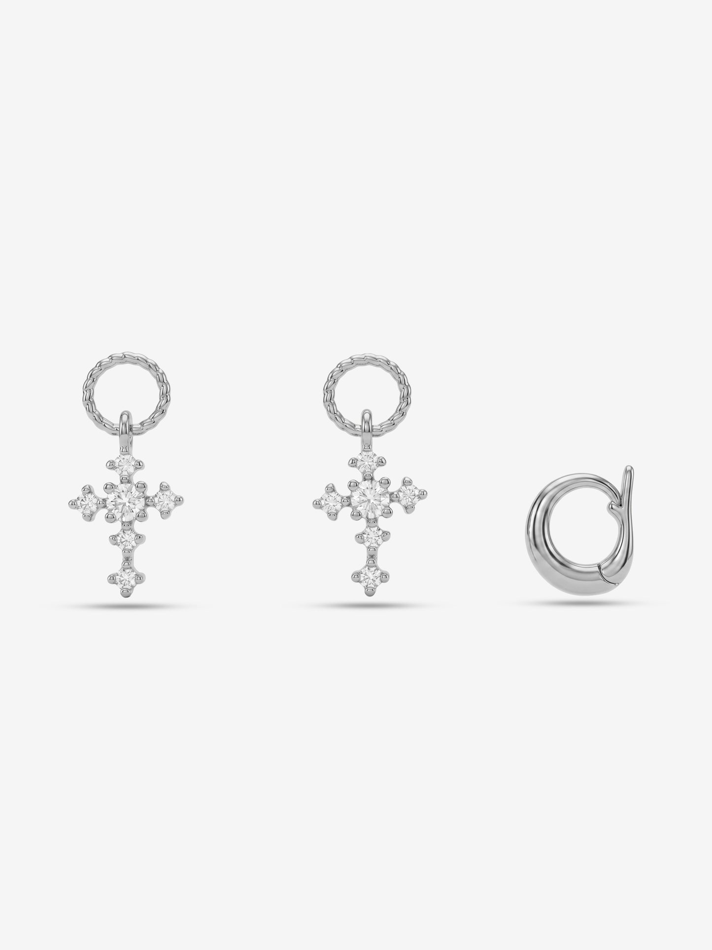 Lumi Cross Charm