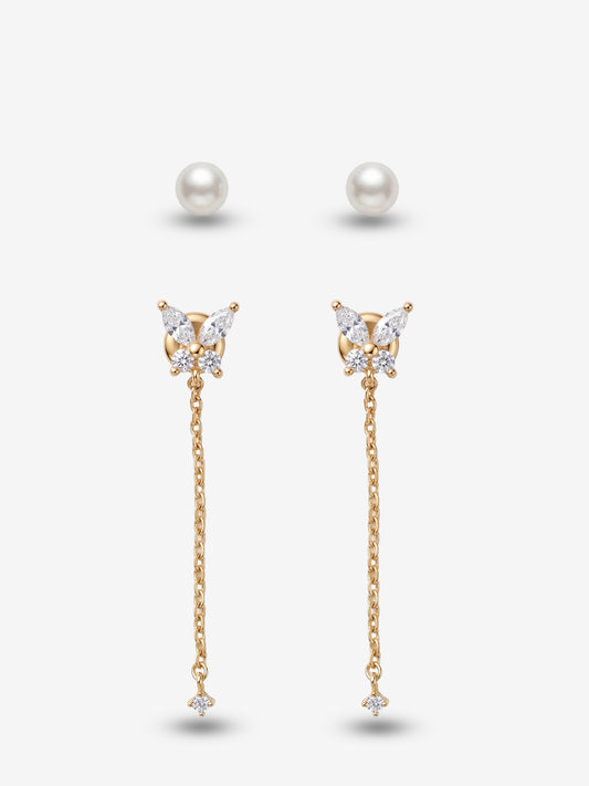 新感覚マグネットピアス｜Butterfly Drop