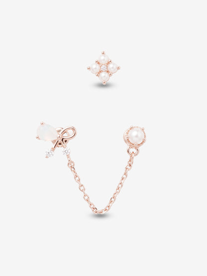 貼るだけピアス｜Mag Patch Milky Glow