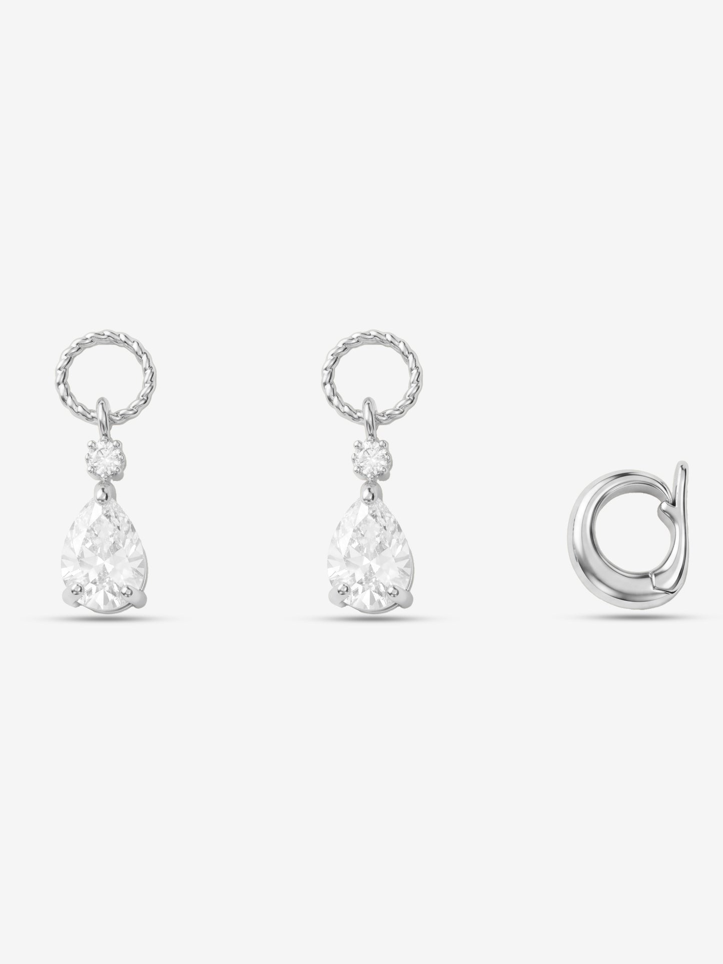 Sparkle Drop Charm