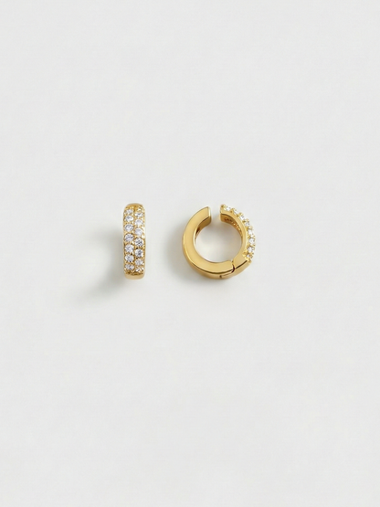 ピアス見えイヤリング｜Zero Touch Pavé Cubic