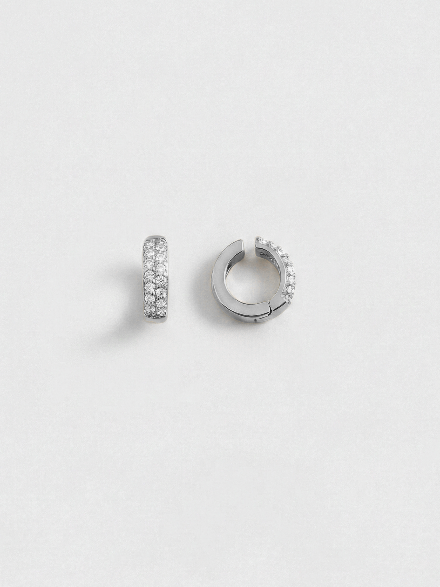 ピアス見えイヤリング｜Zero Touch Pavé Cubic