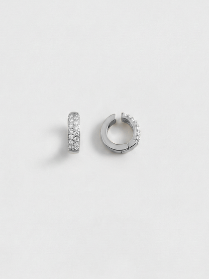 ピアス見えイヤリング｜Zero Touch Pavé Cubic