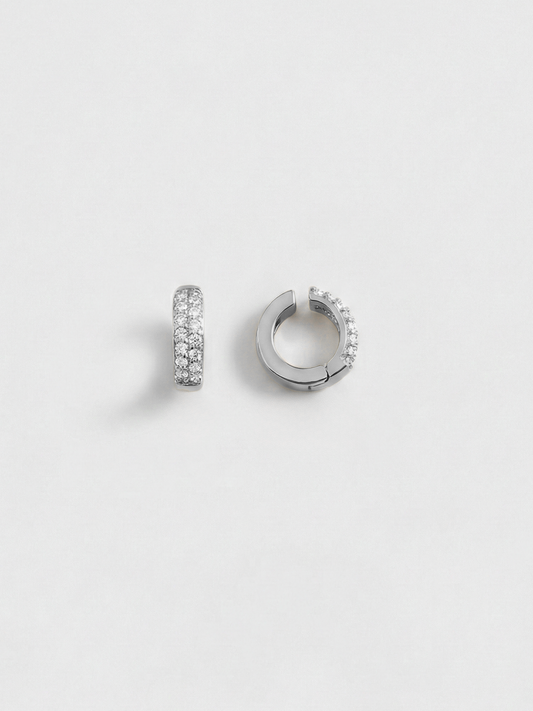ピアス見えイヤリング｜Zero Touch Pavé Cubic