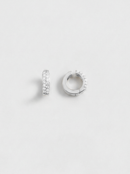 ピアス見えイヤリング｜Zero Touch Pavé Cubic