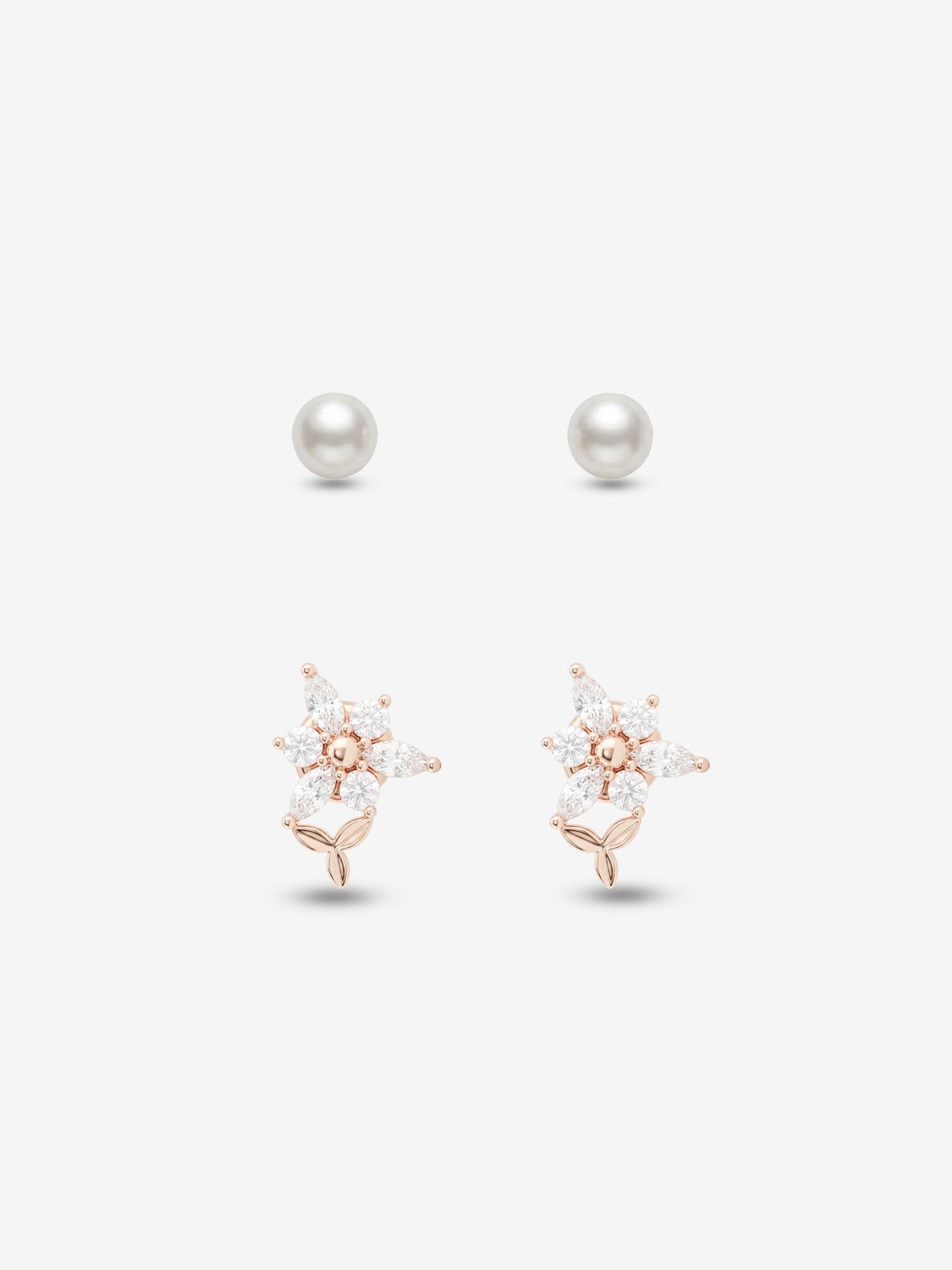 新感覚マグネットピアス｜Crystal Leaf