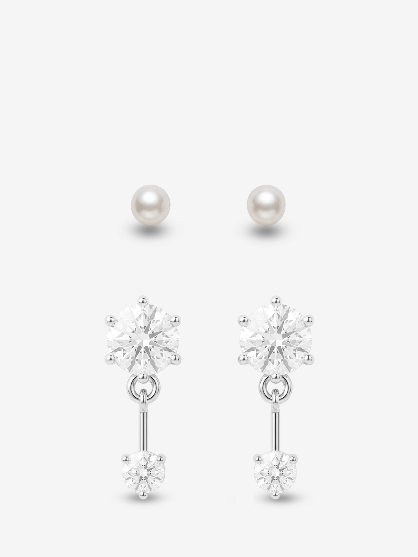 新感覚マグネットピアス｜Crystal Duo
