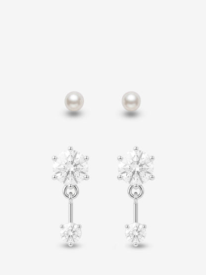新感覚マグネットピアス｜Crystal Duo
