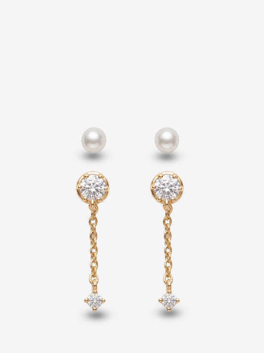 新感覚マグネットピアス｜Crystal Drop