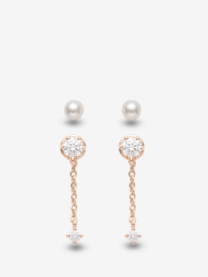 新感覚マグネットピアス｜Crystal Drop