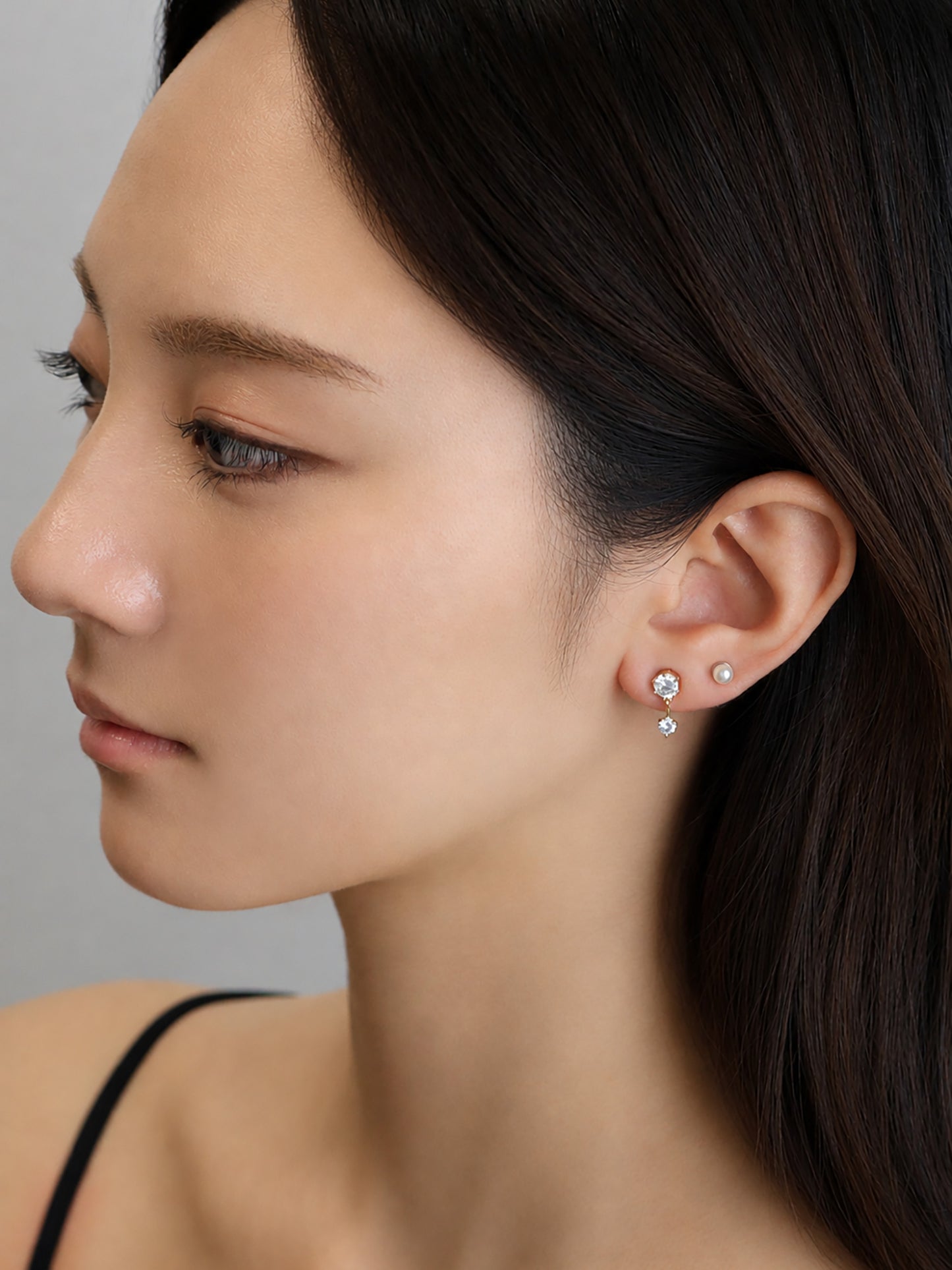 新感覚マグネットピアス｜Crystal Duo