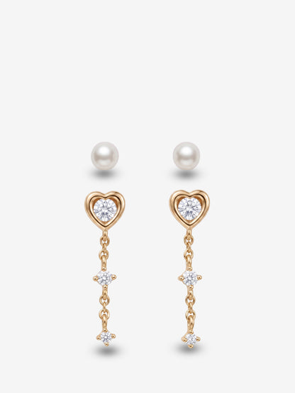 新感覚マグネットピアス｜Heart Drop