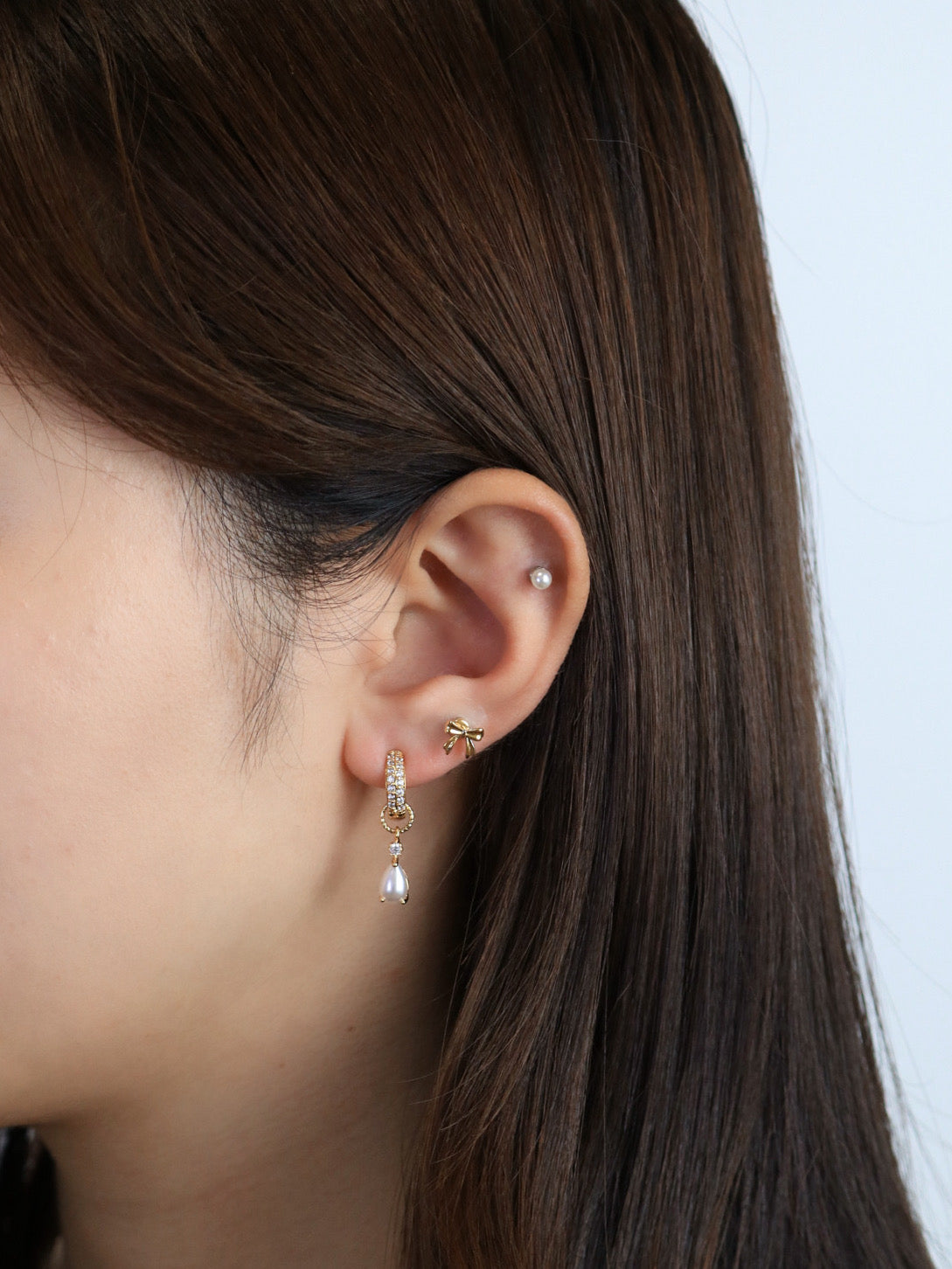 貼るだけピアス｜Mag Patch Pearl Orbit