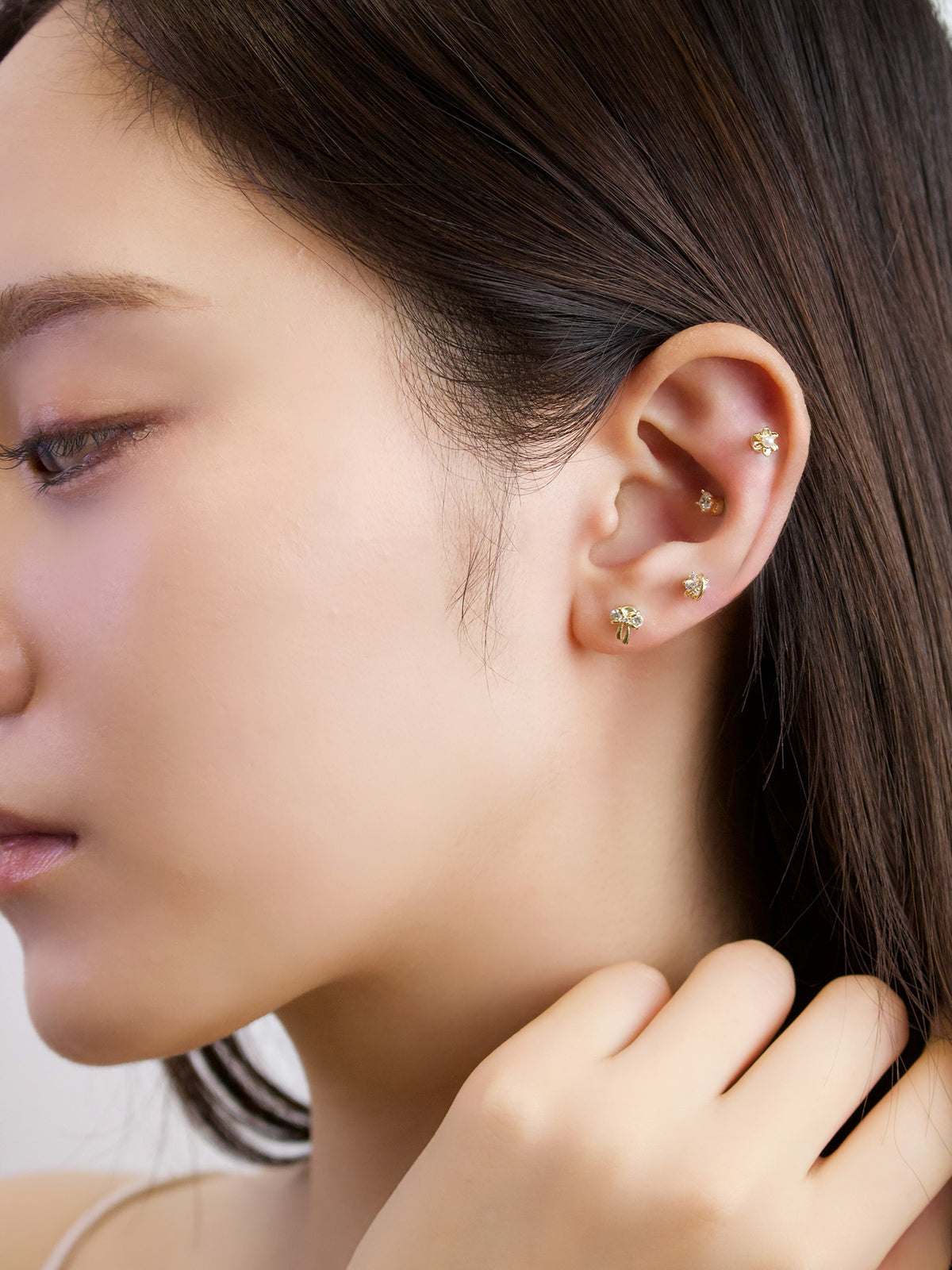 貼るだけピアス｜Mag Patch Rosette