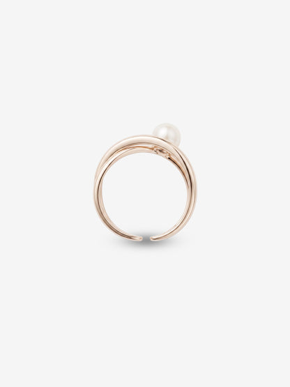Pearl Twist Ring