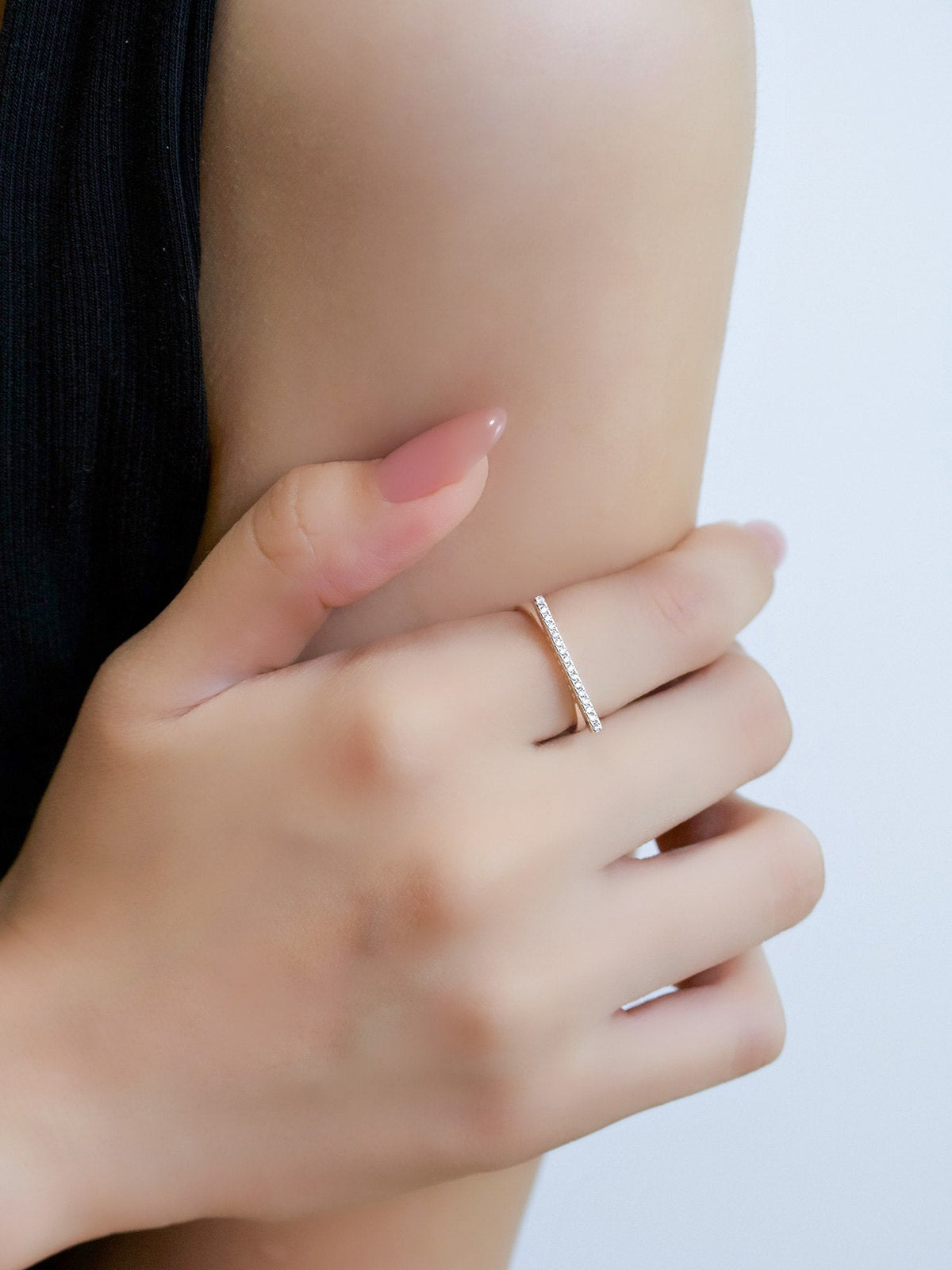 Shimmer Line Ring