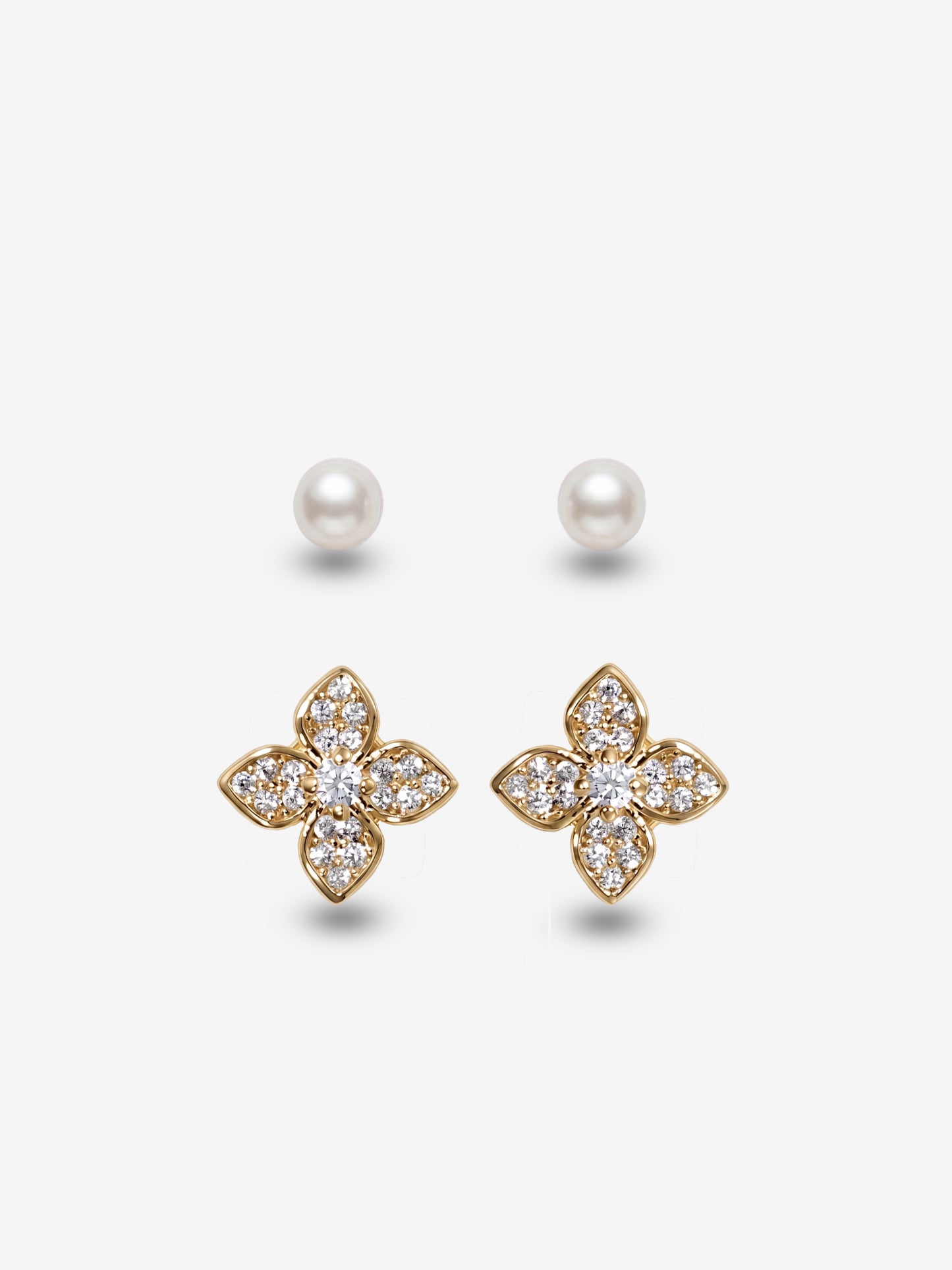 新感覚マグネットピアス｜Glitter Bloom