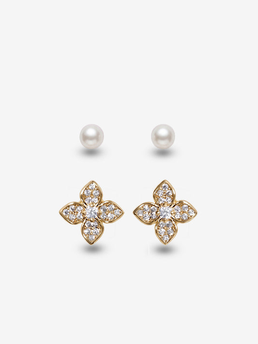 新感覚マグネットピアス｜Glitter Bloom